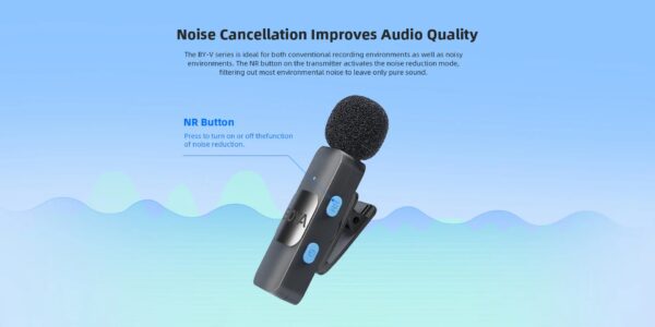 Boya - V10, najmanji 2.4Ghz bežićni mikrofon USB-C konekt. (1TX+1RX) - Slika 9