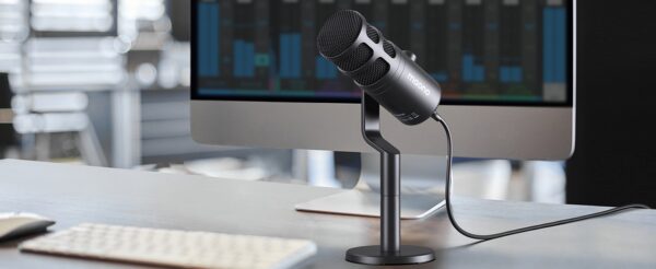 Maono - PD100 Podcast Dynamic XLR Microphone Kit with Desktop Stand - Slika 9