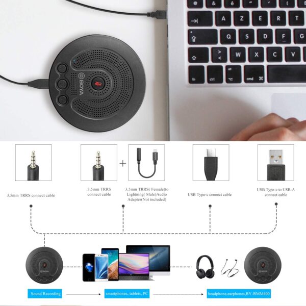 Boya - BMM400, Conference microphone speaker for Mobile and computer - Slika 10