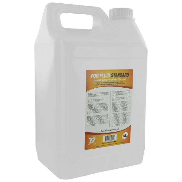 BoomTone DJ - Fog Fluid Standard 5L, vrhunska tekućina za dim