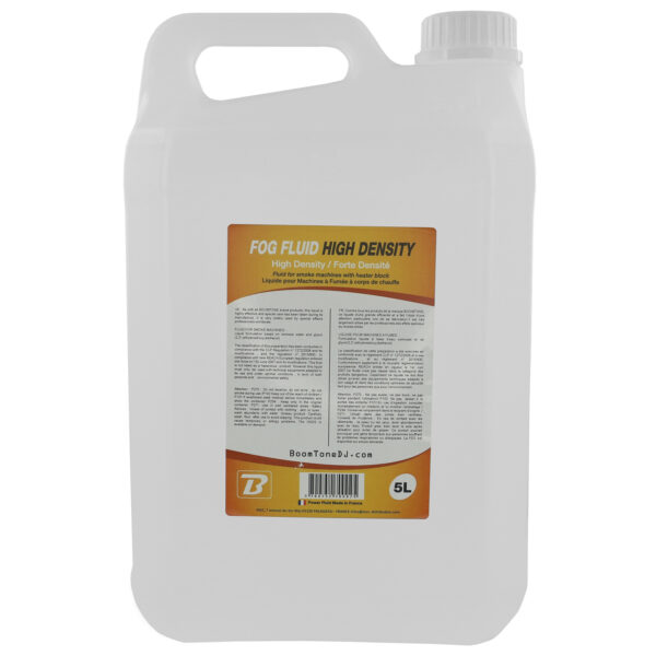 BoomTone DJ - Fog Fluid High Density 5L, vrhunska tekućina za gusti dim - Slika 2