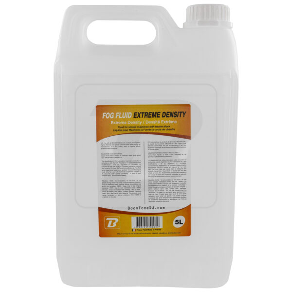 BoomTone DJ - Fog Fluid Extreme Density 5L, vrhunska tekućina za dim
