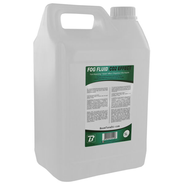BoomTone DJ - Fog Fluid CO2 Effect 5L, vrhunska tekućina za niski dim