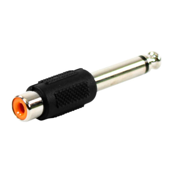 Plugger - Adapter RCA Ž - Mono 6.35mm jack