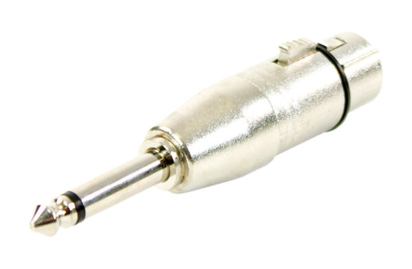 Plugger - Adapter XLR Ž -  6.35mm Jack M Mono - Slika 2