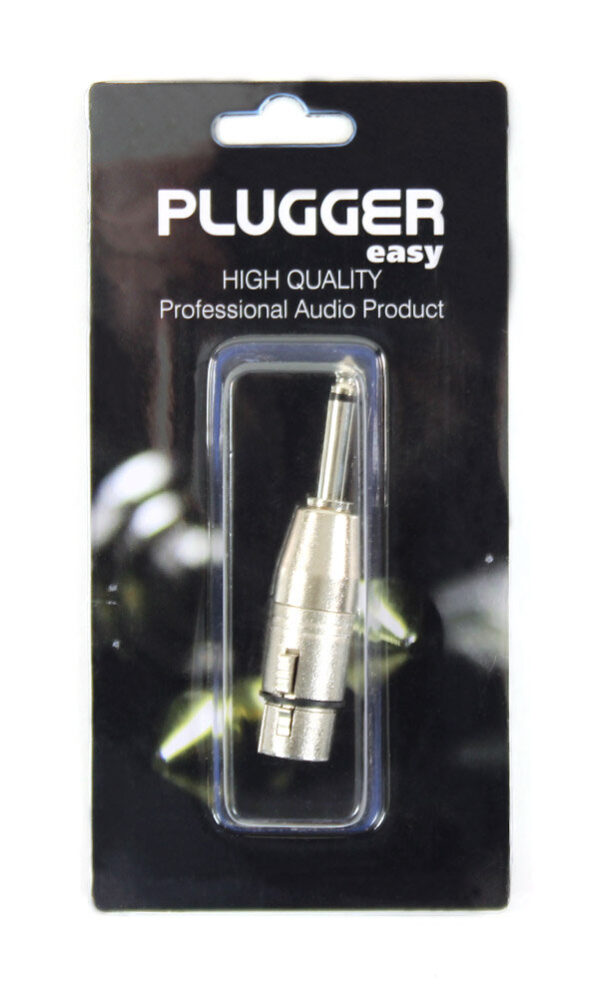 Plugger - Adapter XLR Ž -  6.35mm Jack M Mono - Slika 3
