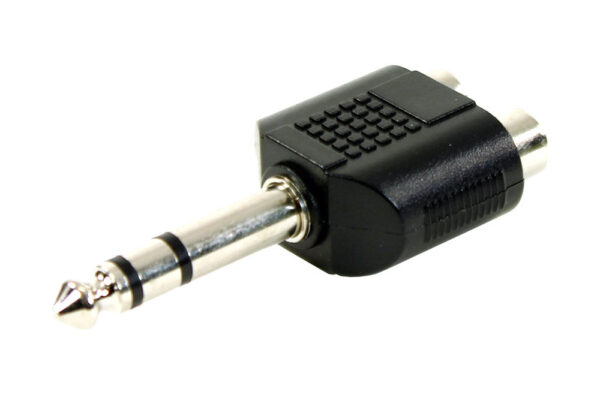 Plugger - Adapter RCA Ž Stereo - 6.35mm Jack M Stereo Easy - Slika 2