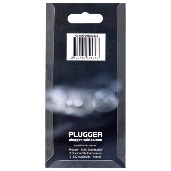 Plugger - Adapter 2x mono Ž 6.35mm jack - mono M 6.35mm jack - Slika 4
