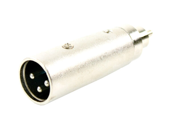 Plugger - Adapter XLR M - RCA M Mono Easy