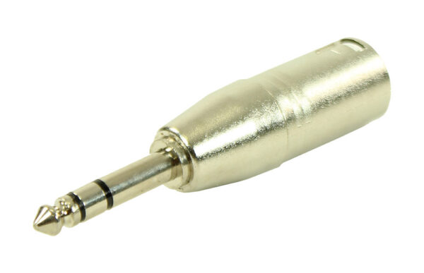 Plugger - Adapter XLR M 3b - 6.35mm Jack M Stereo Easy - Slika 2