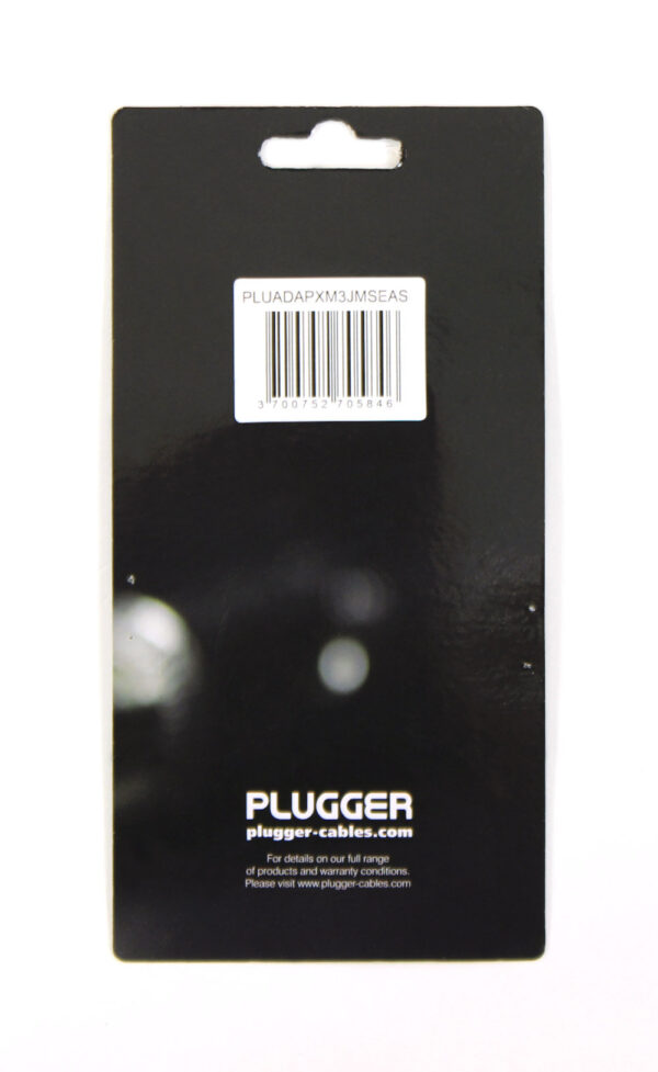 Plugger - Adapter XLR M 3b - 6.35mm Jack M Stereo Easy - Slika 4