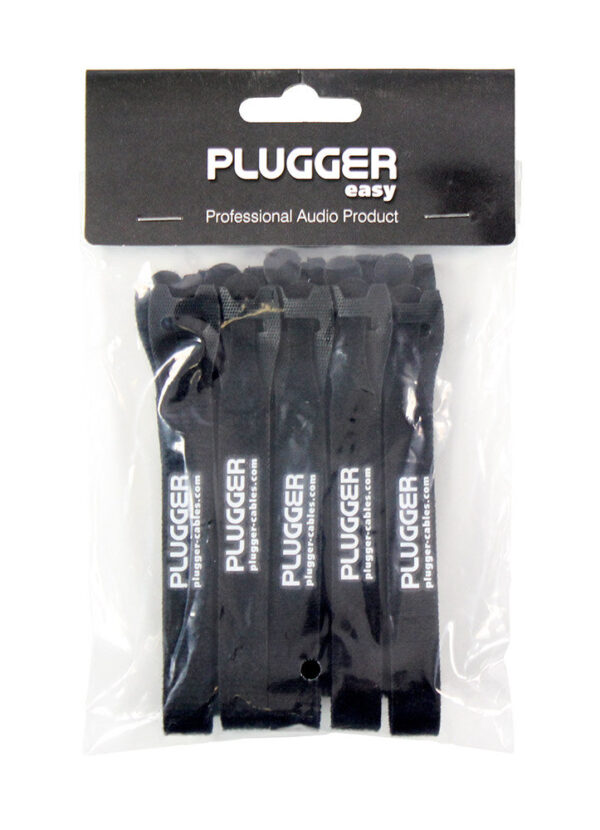 Plugger - Vezice za kablove Noir Pack de 10
