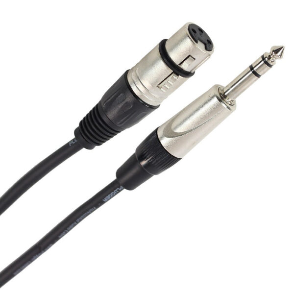 Plugger - Kabel XLR Ž - Jack M Stereo 1,5m Easy