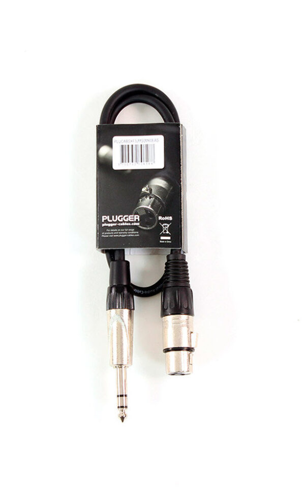 Plugger - Kabel XLR Ž - Jack M Stereo 0,60m Easy - Slika 3