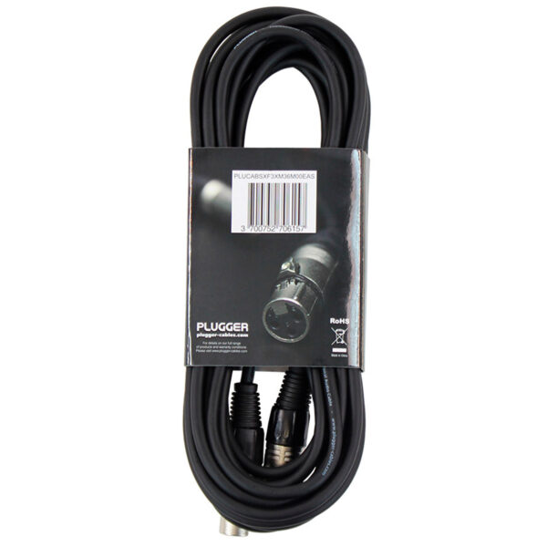Plugger - Kabel XLR Ž 3b - XLR M 3b 6m Easy - Slika 2