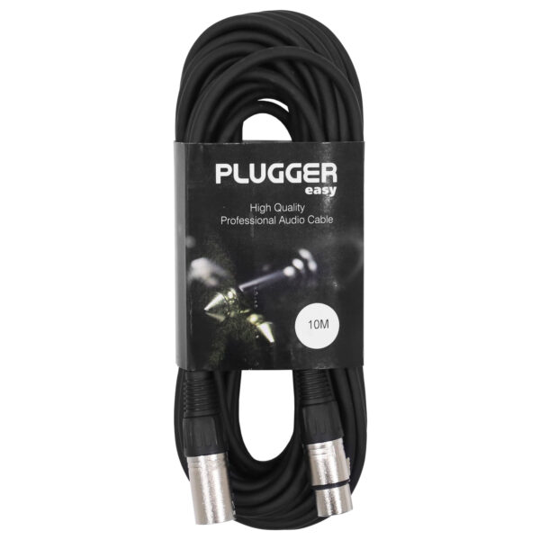 Plugger - Kabel XLR Ž 3b - XLR M 3b 10m Easy - Slika 2