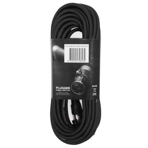 Plugger - Kabel XLR Ž 3b - XLR M 3b 10m Easy - Slika 3