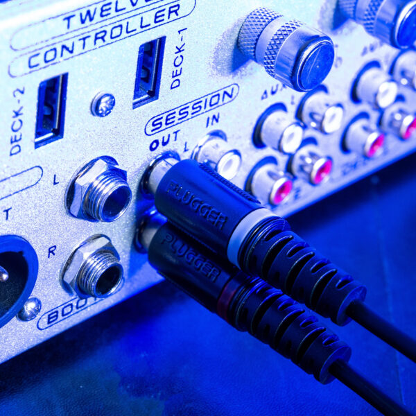 Plugger - Audio stereo kabel 2x XLR M 3b - 2x RCA M 3m Easy - Slika 4