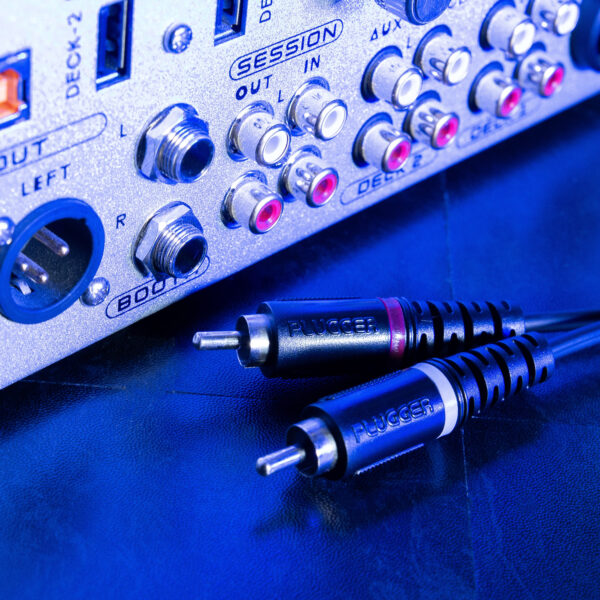 Plugger - Audio stereo kabel 2x RCA M - 2x RCA M 3m Easy - Slika 5