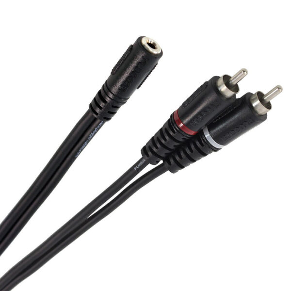 Plugger - Y Cable Mini Jack W Stereo - RCA M 0.60m Easy