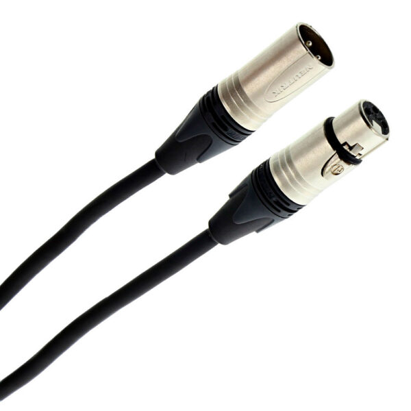 Plugger - Kabel XLR Ž 3b - XLR M 3b 10m Elite