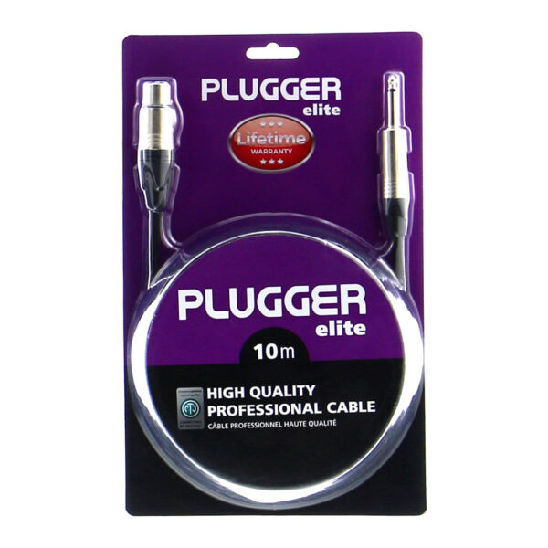 Plugger - Kabel XLR Ž 3b - Jack M mono 10m Elite - Slika 2
