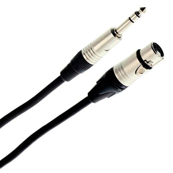 Plugger - XLR Cable F 3b - Jack M Stereo 3M Elite