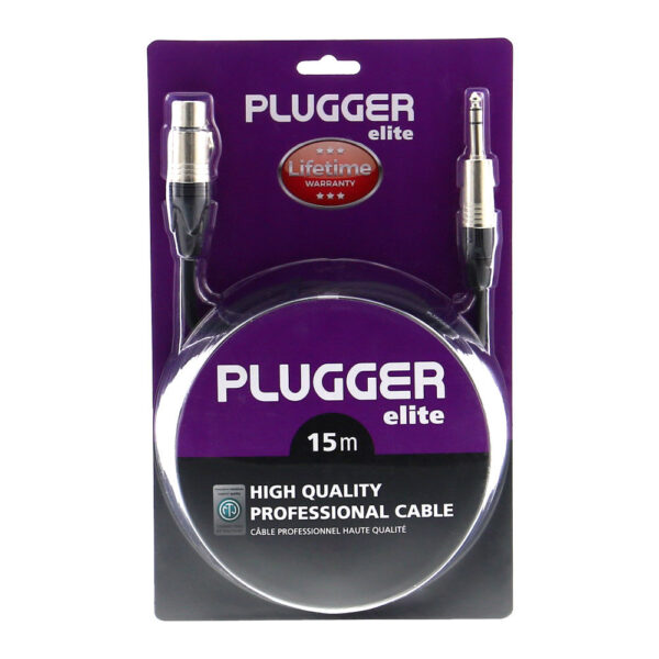 Plugger - Kabel XLR Ž 3b - Jack M Stereo 15m Elite - Slika 2