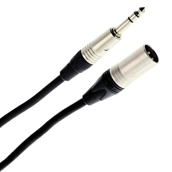 Plugger - Kabel XLR M 3b - Jack M Stereo 15m Elite