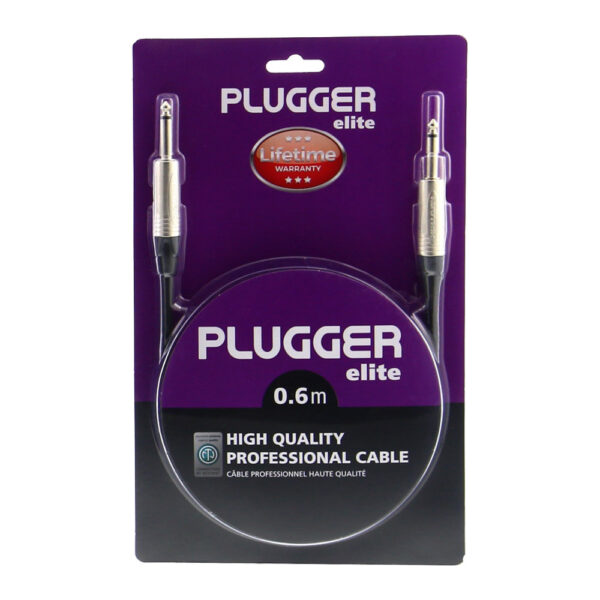 Plugger - Kabel Jack M Mono - Jack M Mono 0.6m Elite - Slika 2