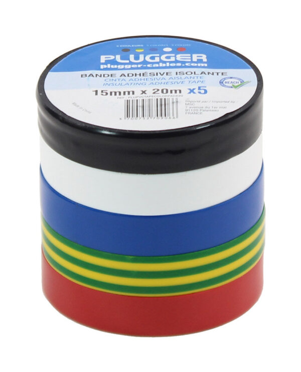 Plugger - PVC Tape Color Pack 20 metara - Slika 2