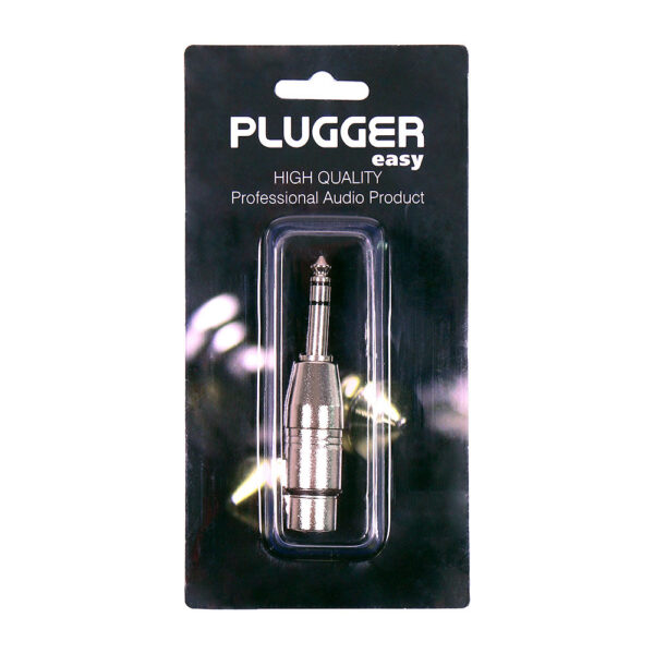 Plugger - Adapter XLR Ž 3b - 6.35mm Jack M Stereo Easy - Slika 3