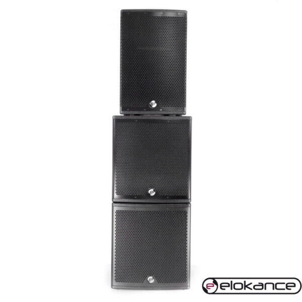 Elokance - ELO 2500 MK2 aktivni razglasni PA set, 2.500/5.000W
