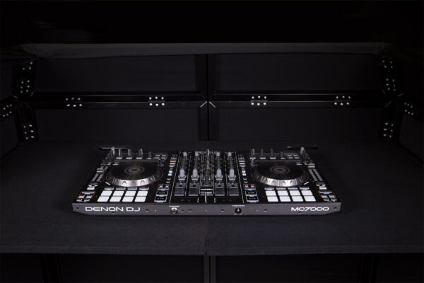 BoomTone DJ - DJ Stand Pro Black, DJ pult, stol za Dja - Slika 3
