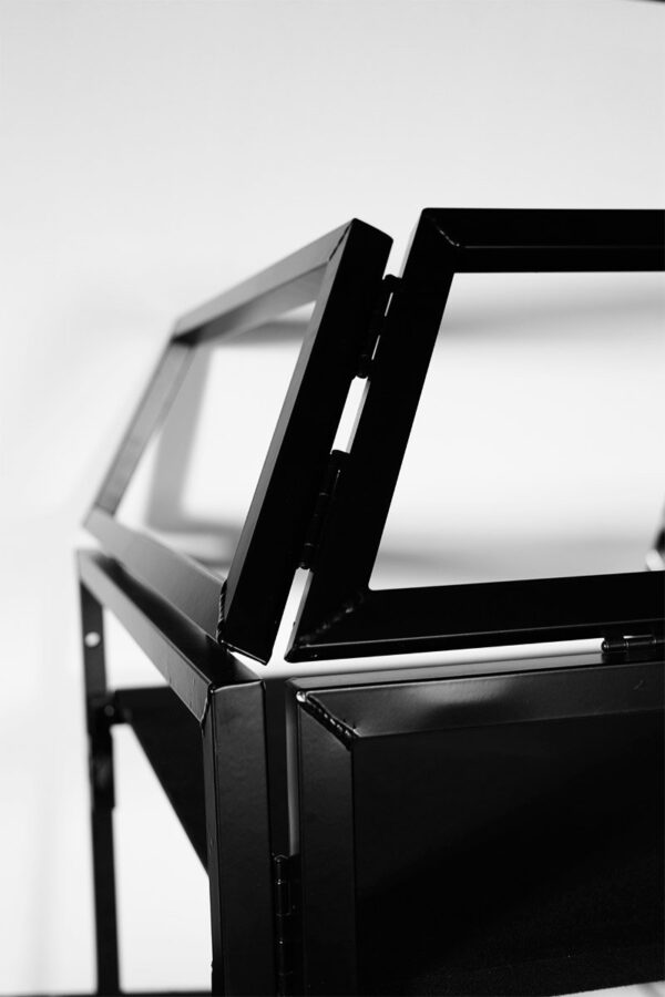 BoomTone DJ - DJ Stand Pro Black, DJ pult, stol za Dja - Slika 5