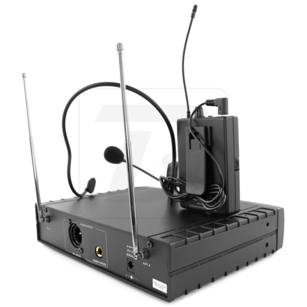 BoomTone DJ - UHF 10HL F5 profi bežićni mikrofon, naglavni mikrofon - Slika 4