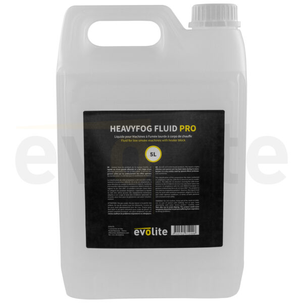 Evolite - HeavyFog Fluid PRO 5L, profi tekućina za dim, za top brand