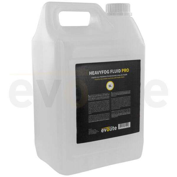 Evolite - HeavyFog Fluid PRO 5L, profi tekućina za dim, za top brand - Slika 2