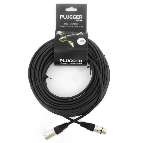 Plugger - Kabel XLR Ž 3b - XLR M 3b 30m Easy - Slika 2