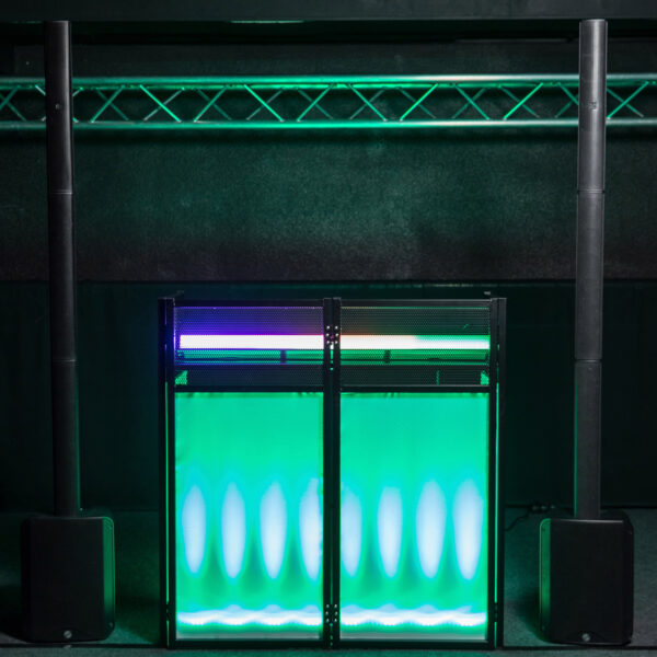 BoomTone DJ - DJ Desk White, DJ pult / stol za Dja - Slika 9