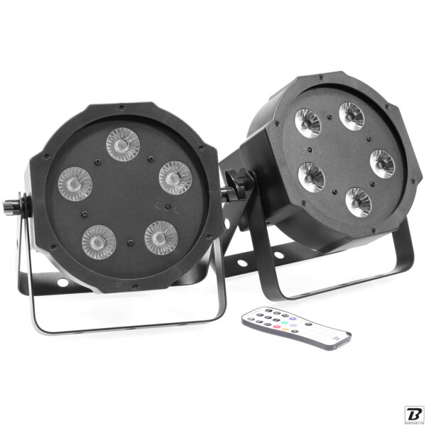 BoomTone DJ - FLAT PAR 5X5W 4IN1 SET - Slika 2