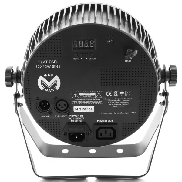 Mac Mah - FlatPAR 12x12W 6IN1 - Slika 5