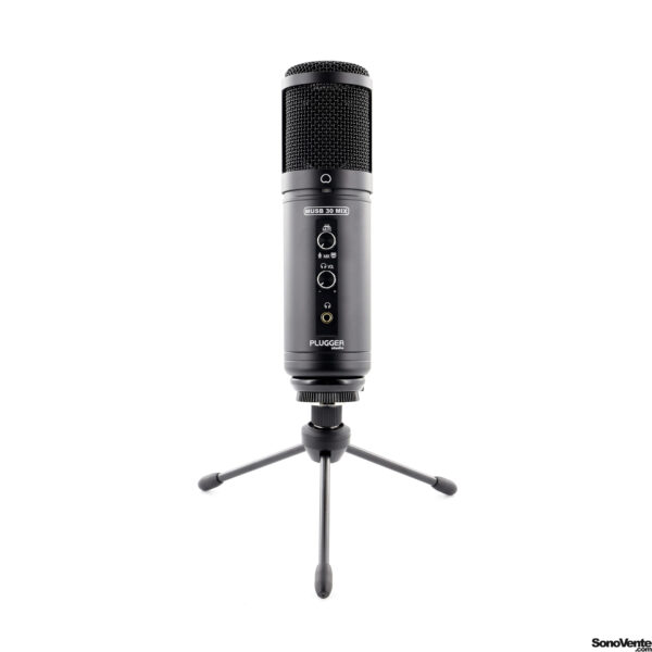 Plugger Studio - MUSB 30 Mix, stolni USB mikrofon za podcast