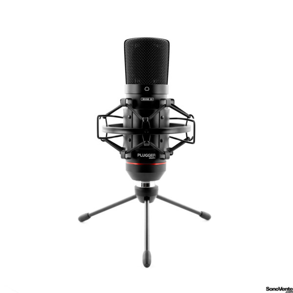 Plugger Studio - MUSB 20 Plus, stolni USB mikrofon + shockmount