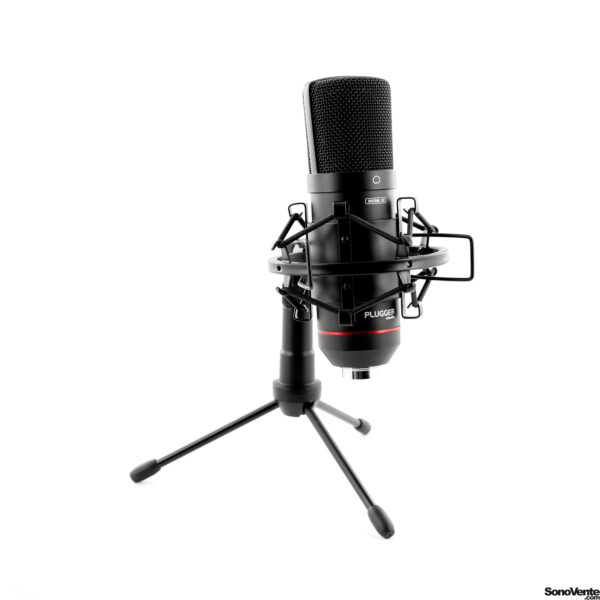 Plugger Studio - MUSB 20 Plus, stolni USB mikrofon + shockmount - Slika 2
