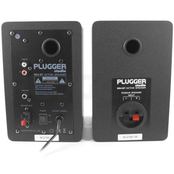 Plugger Studio - MS4-BT bežićni (bluetooth) zvučnici, par - Slika 5