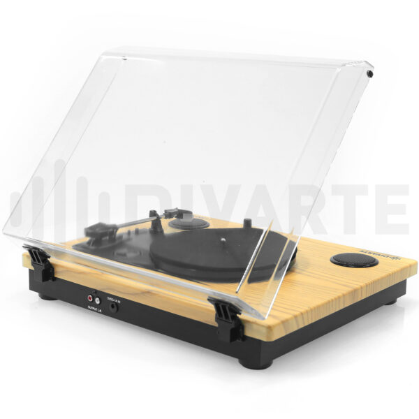 Divarte - TT300-BT gramofon s pretpojačalom, USB SDc BT AUX 2xRCA - Slika 4