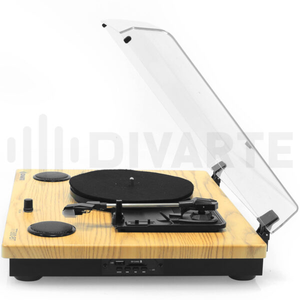 Divarte - TT300-BT gramofon s pretpojačalom, USB SDc BT AUX 2xRCA - Slika 7
