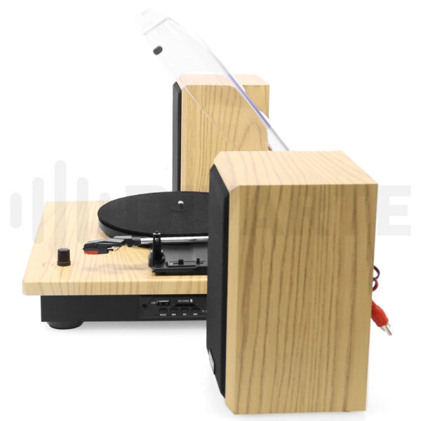 Divarte - TT400-BT gramofon s pojačalom, zvučnicima, Bluetooth, USB, SD - Slika 7