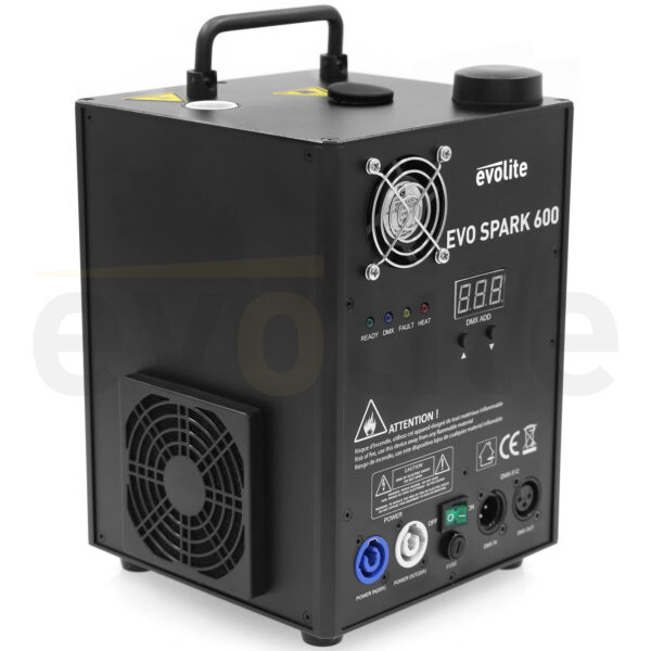 Evolite - Evo Spark 600 Twin Set, par mašina za hladni vatromet (2 kom) - Slika 6